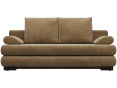 Луиджи Велюр Коричневый диван еврокнижка
