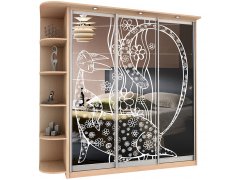 Байкал-Стиль-7 с вариантами фасада шкаф-купе