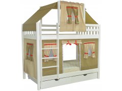 Скворушка-5 детская двухъярусная кровать