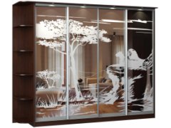 Байкал-Стиль-10 с вариантами фасада шкаф-купе