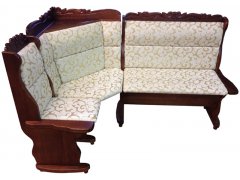 Себастьян кухонный уголок с резьбой 