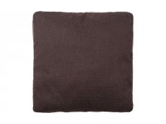 Варшава Рогожка Коричневая подушка