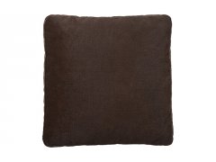 Варшава Велюр Темно-коричневый подушка
