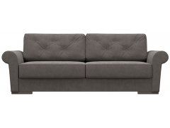 Челси Велюр Коричневый диван еврокнижка