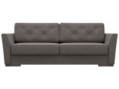 Лацио Клипс Велюр Коричневый диван еврокнижка