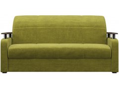 Денвер Велюр Зеленый диван аккордеон