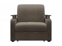 Денвер Велюр Коричневый кресло-аккордеон