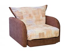 Гламур кресло-аккордеон на металлокаркасе