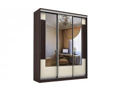 Неаполь-Ротанг-13 шкаф-купе