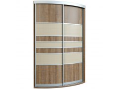 Севилья-2-1 радиусный шкаф-купе