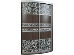 Севилья-2-3 радиусный шкаф-купе