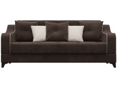 Шеффилд Велюр Шоколадный диван книжка