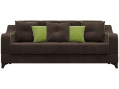 Шеффилд Велюр Каштановый диван книжка