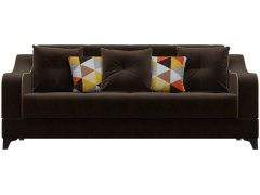 Шеффилд Велюр Коричневый диван книжка