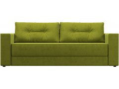 Сильвио Велюр Салатовый диван еврокнижка