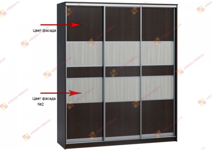 Неаполь-33 шкаф-купе