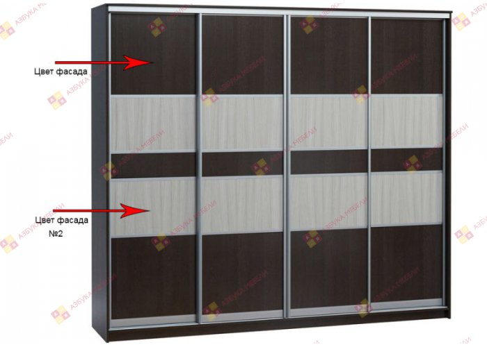 Неаполь-34 шкаф-купе