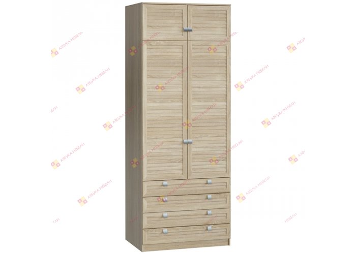 Кантри 2.4+А шкаф двухдверный