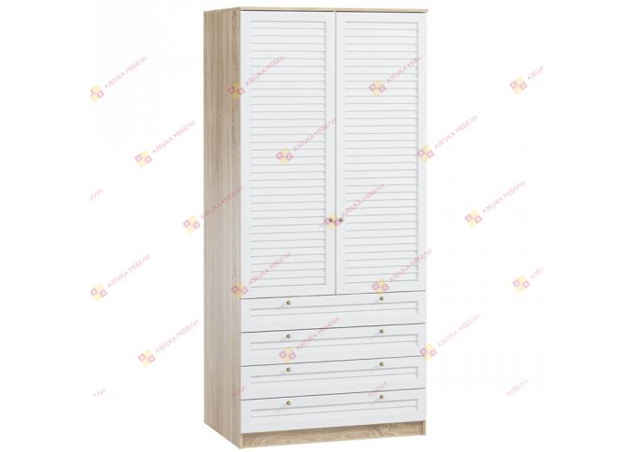 Кантри 2.4 шкаф двухдверный