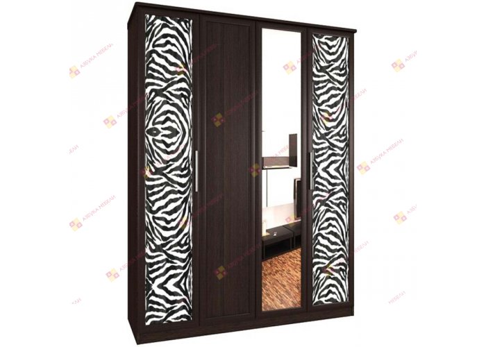 Палермо-Премьер-4 шкаф-гармошка