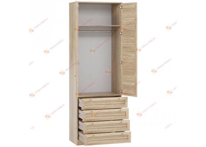 Кантри 2.4 шкаф двухдверный