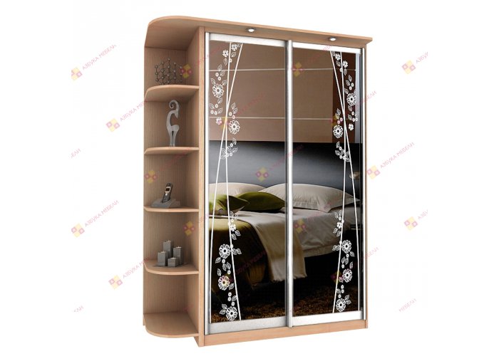 Байкал-Стиль-2 с вариантами фасада шкаф-купе