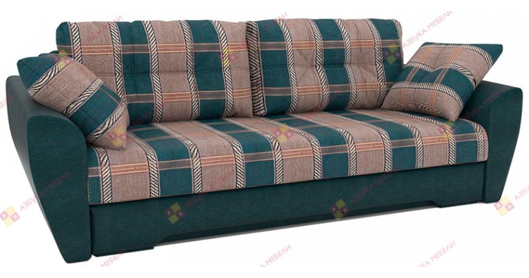 Амстердам-эконом Мега Грин диван еврокнижка