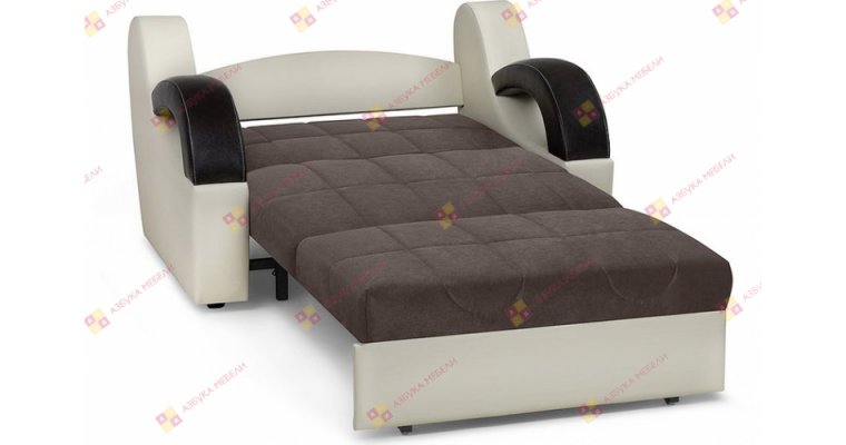 Мадрид Велюр Коричневый кресло-аккордеон