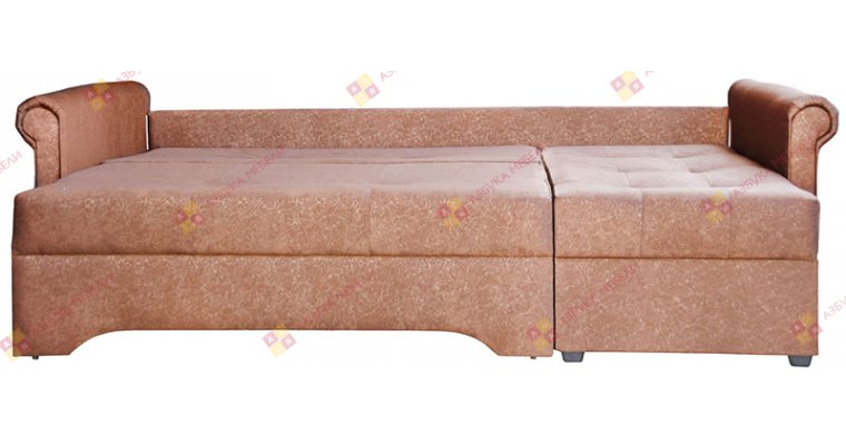 Гранд Вельвет Браун диван угловой