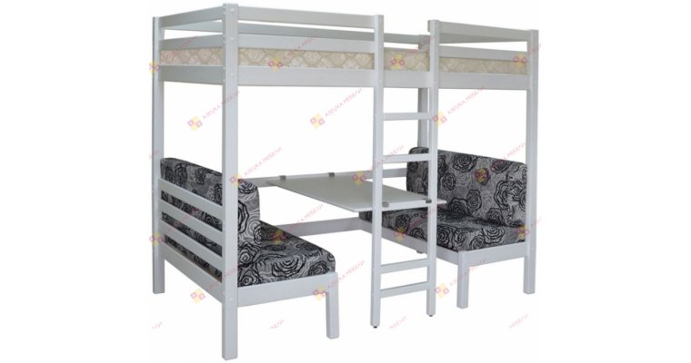 Друзья двухъярусная кровать-трансформер