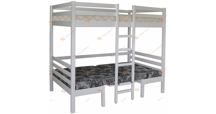 Друзья двухъярусная кровать-трансформер