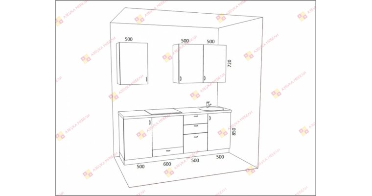 Арго-1 кухонный гарнитур 