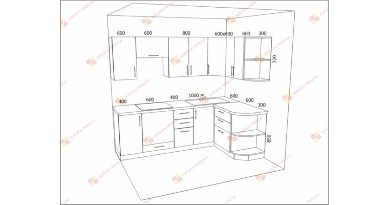 Арго-5 кухонный гарнитур 