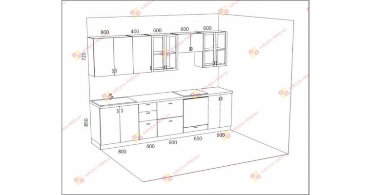 Прованс-1 кухонный гарнитур