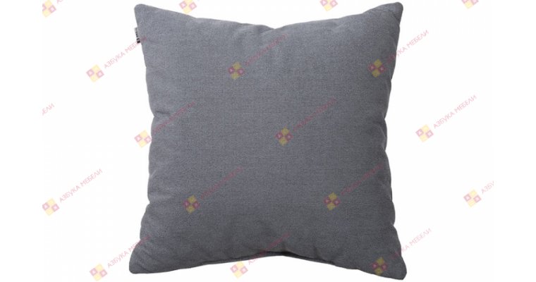 Подушка декоративная Велюр Серый