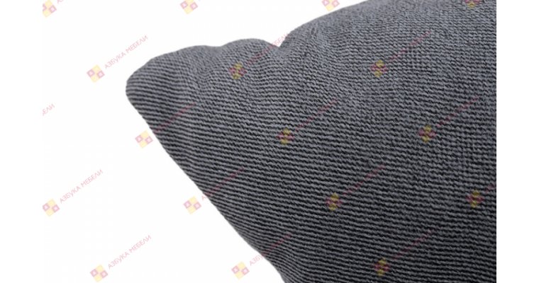 Подушка декоративная Велюр Серый