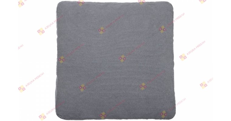 Варшава Велюр Серый подушка