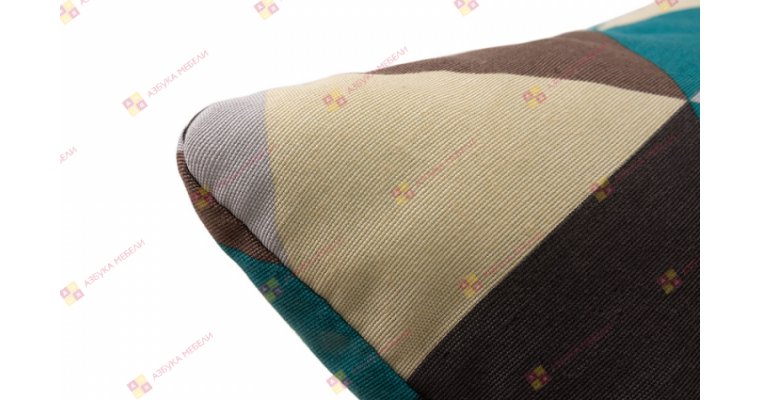 Подушка декоративная Геометрия Азур