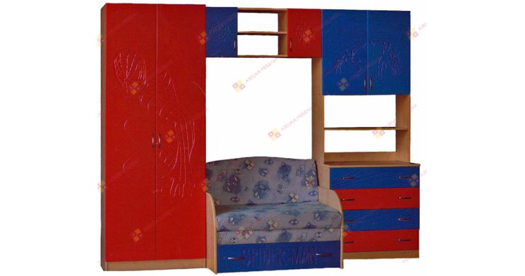 Стенка детская Человек-паук