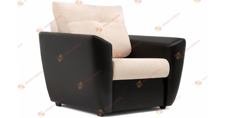 Амстердам Велюр Светлый кресло