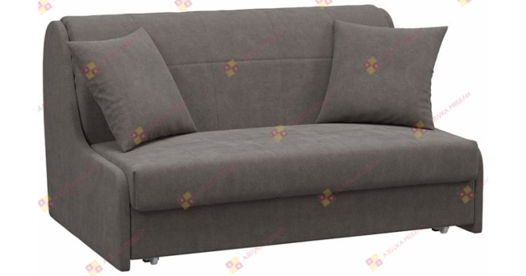 Токио Велюр Коричневый диван аккордеон