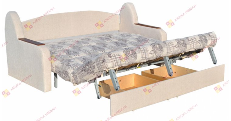 Эдвин диван аккордеон на металлокаркасе