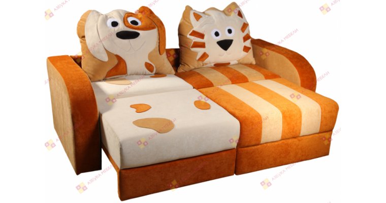 Клипс диван-трансформер детский