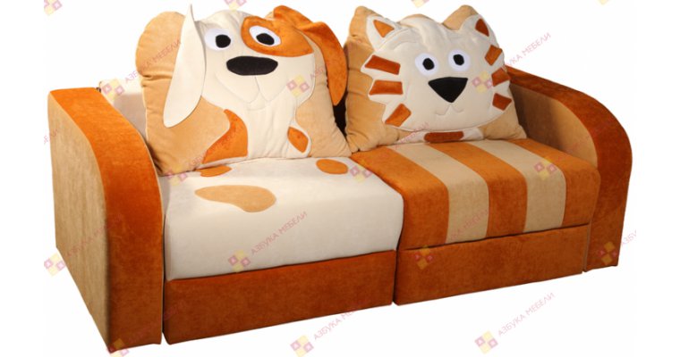 Клипс диван-трансформер детский