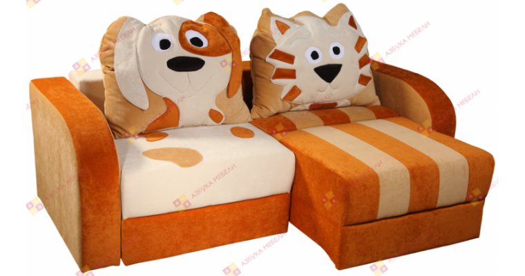 Клипс диван-трансформер детский