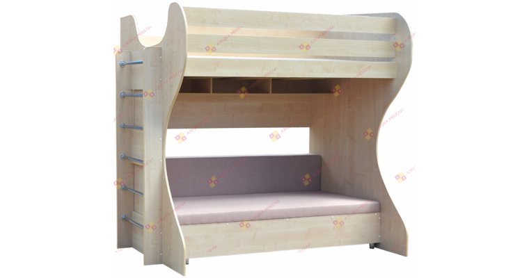 Уголок детства двухъярусная кровать