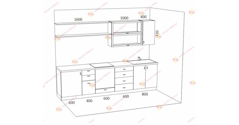 Виента-2 кухонный гарнитур