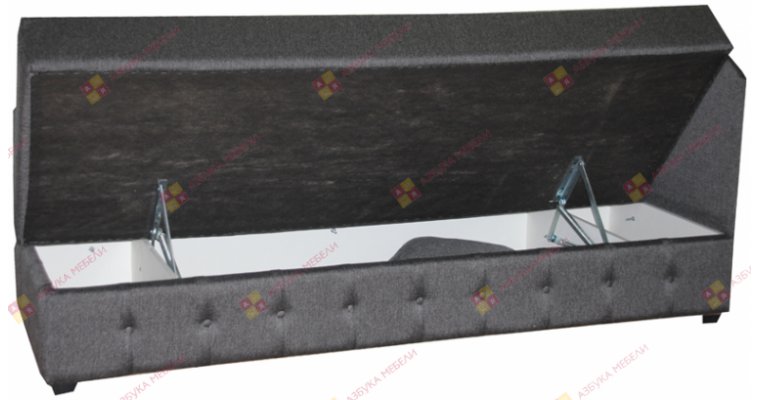 Рогожка Грей тахта